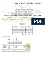 Segundo Parcial Valido para Teoria y Laboratorio - Valor 25 Puntos