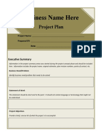 Project Planning Template 35