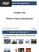 Modern Project Management (Chapter-1)