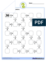 Number Snake Subtraction