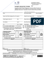 DeVry Keller Transcript Request Form