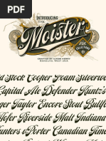 Moister Font