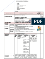 Actividad de Tortuga Setiembre 02 Al 13 2019