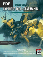 D&D 5e Expanded Tool & Gear Manual