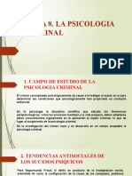 Tema 8 Psicologia Criminal