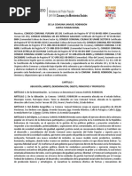 Carta Fundacional Comuna Samuel Robinson