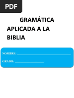 GRAMÁTICA