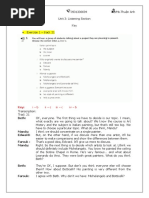 Unit 3-Listening Key