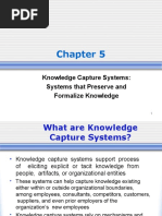 Chapter 5 KM Capturing Systems