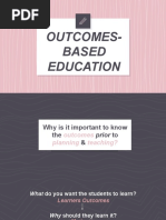 Outcome Based Education