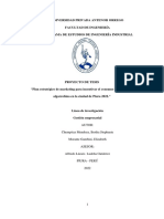 Plan Estrategico de Marketing para Incentivar El Consumo Per Cápita de Algarrobina en La Ciudad de Piura 2022