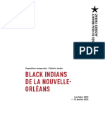 Exposition Black Indians de La Nouvelle-Orléans Au Musée Du Quai Branly