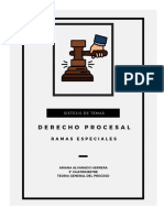 Ramas Especiales Del Derecho Procesal