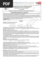 Examen Matematicas CCSS Selectividad Madrid Junio 2019 Enunciado