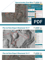 Plano de Riesgos Operacionales Area Mina y Plan de Ruta Por Etapas Bisemanal 2022 Sem 16-17-V01