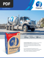 Ficha Cemento Polpaico P400 CB