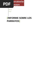 Informe Pararrayos