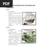 Practica de Filosilicatos y Tectosilicatos