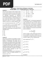 Lista 5 - Funções - Exponencial e Logaritmo