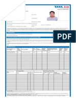 Common Proposal Form: Tata AIA Life Insurance Company Limited