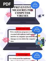 Preventive Measures For Computer Viruses