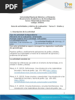 Guía de Actividades y Rúbrica de Evaluación - Unidad 3 - Tarea 3 - Grafos y Árboles