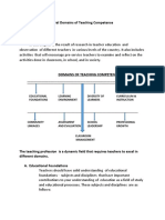 Lesson 3 - General Domains of Teaching Competence