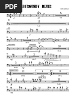 BURGUNDY BLUES (Parti Singole) - Trb. 1