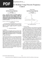 Induction Motor Braking Using Discrete Frequency Control