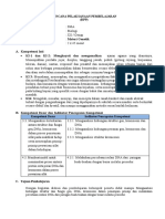 RPP Substansi Materi Genetik Lengkap Fix