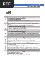 Check List - Iso 9001 - 2015