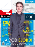 Revista Q Que... México Octubre 2022: Jacob Elordi 