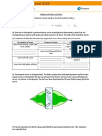 IGCSE - Bio - Worksheet 10 - Plants and Food