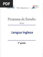 7° Lengua Inglesa