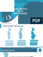 Crecimiento Fetal Restringido. 2022