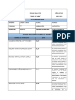 Informe Notas Bajas 1 B