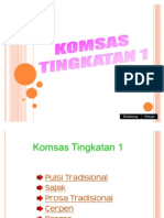 Komsas Tingkatan 1