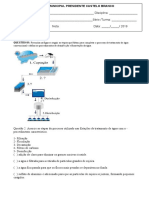 Atividade Tratamento de Água