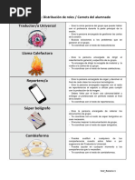 SA - Recurso - 1 - Distribucion - Roles - Carnets de Alumnado