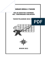 Program Kerja 4 Tahun