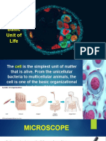 Cell The Basic Unit of Life 1