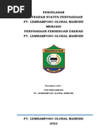 PENJELASAN PERATURAN DAERAH KABUPATEN POSO NOMOR 4 TAHUN 2014 Rev31ags