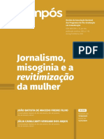 Jornalismo, Misoginia e A Revitimização