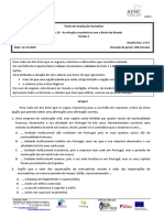 Teste 2 - Avaliação Sumativa - Economia 11.º C - Versão 1