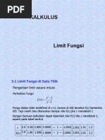 Limit Fungsi