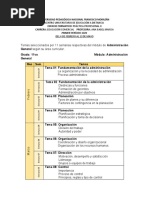 Contenidos Del Módulo de Administracion de 11 Grado de BTPCYF NUEVO