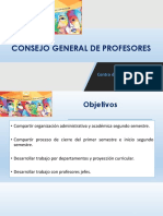 CONSEJO GENERAL PROFESORES LA CALERA Julio 30