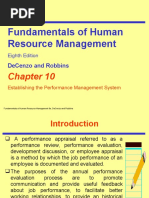 Chapter 10 - Establishing The Performance Management System