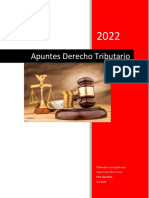 S - Anotaciones Primer y Segundo Parcial Derecho Tributario