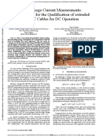 DC Leakage Current Measurements Contribution For The Qualification of Extruded MVAC Cables For DC Operation